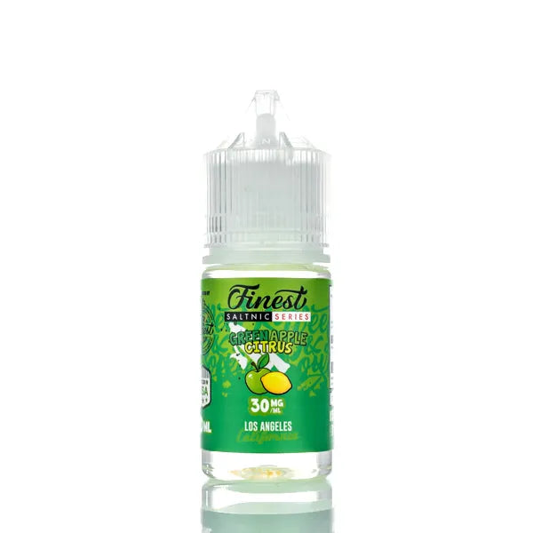 The Finest E-Liquid - Salt Nic Series - Green Apple Citrus - 30ml - Black Coral